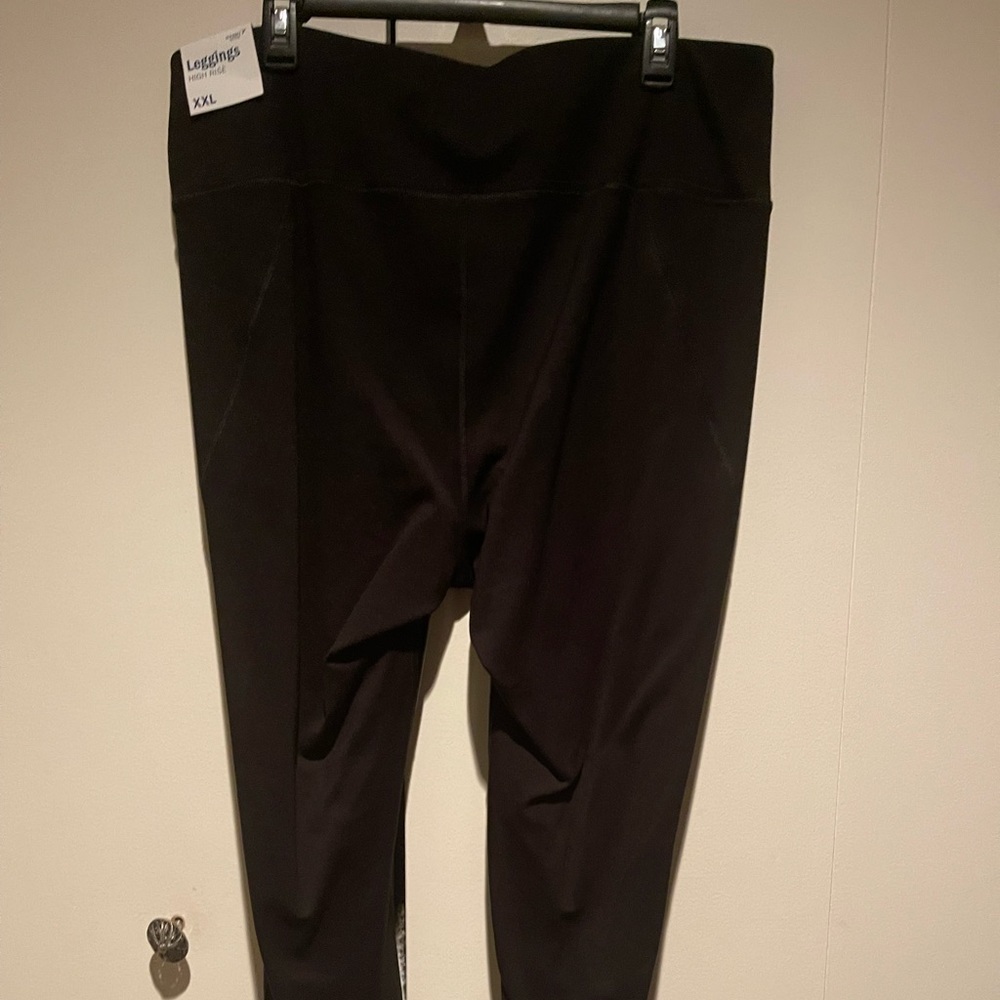 Pleather (fake leather leggings XXL never worn.